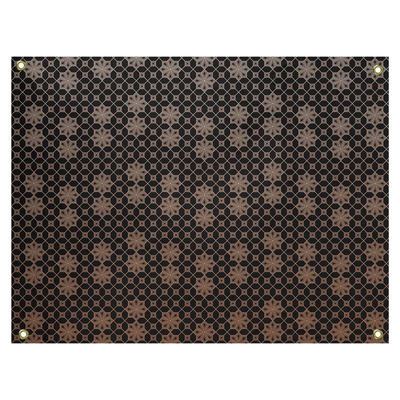 Tapisserie en treillis dégradé par katelyn elizabeth Avicia, H 71 po x l 83,5 po, Intérieur