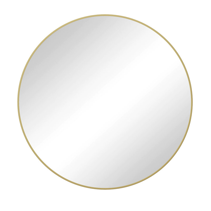 Miroir mural 48 po, Or, 36 po x 36 po