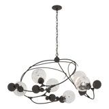 Sprig 6 - Light Unique Geometric Chandelier