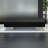 Simple black rectangular coffee table-110497545
