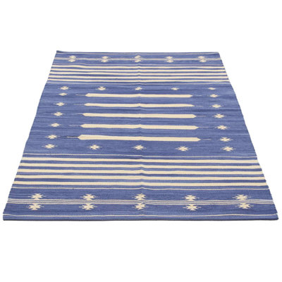 Vinson Geometric Flatweave Indoor / Outdoor Area Rug