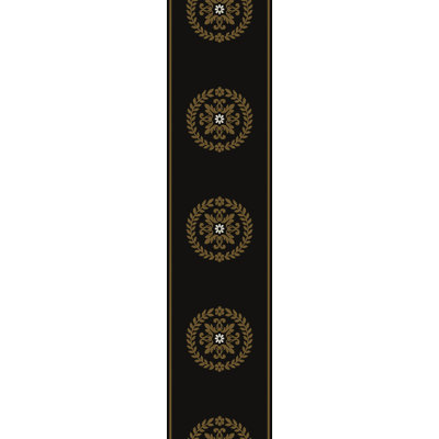 Designs Metallic Ronan Medallion Non-Woven Unpasted Wallpaper Border