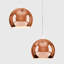 Harthe 3 - Light Polished Copper Cluster Pendant