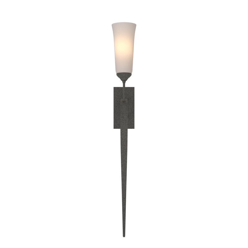 Sweeping Taper 1 - Light Dimmable Wallchiere, Natural Iron