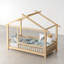 Lit à baldaquin en bois massif pour enfants Andry-954131422-946961426
