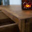Mercedes 120cm Solid Wood Top Console Table
