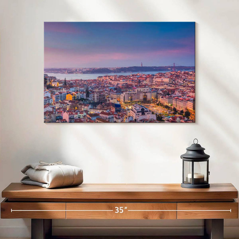 Nicci Lisbon Morning Scenery, H 16 po x l 24 po