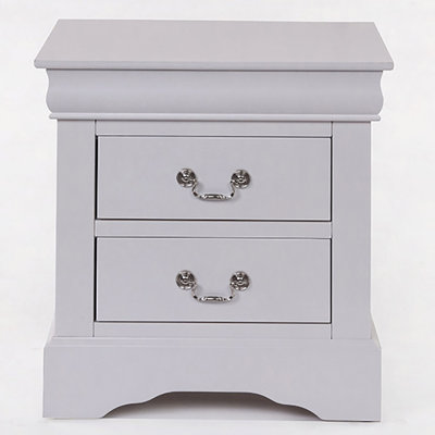 Nightstand, 2-Drawer Nightstand