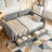Upholstered Platform Bed-1230556611-1230556614