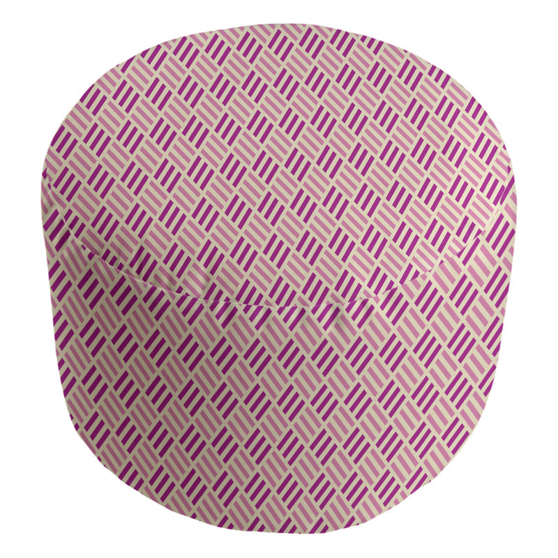 repose-pieds Avicia, Jaune / rose / violet