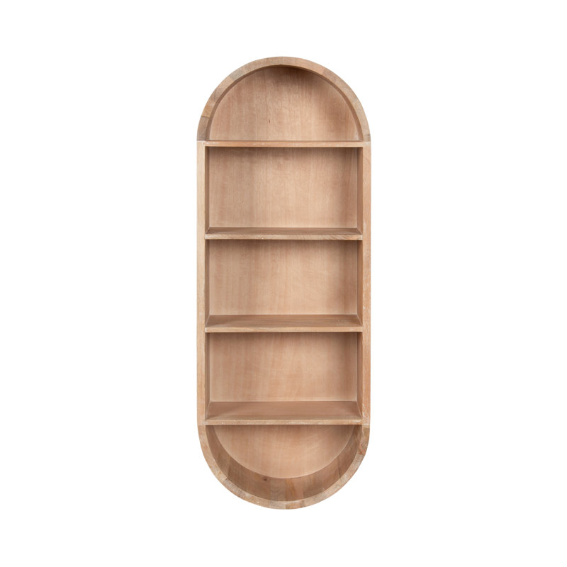 Hutton Capsule Mango Wood Shelf