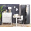 Lakki Steel 80cm W 4 - Drawer Chest of Drawers