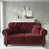 Velours bourgogne