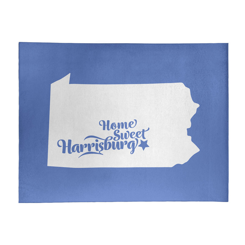 Tapis en poly-chenille harrisburg pennsylvanie, Rectangle 3 pi x 5 pi