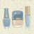 Bleu / beige sélectionné