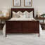 Lit plateforme en bois massif Fitzsimmons-653457454