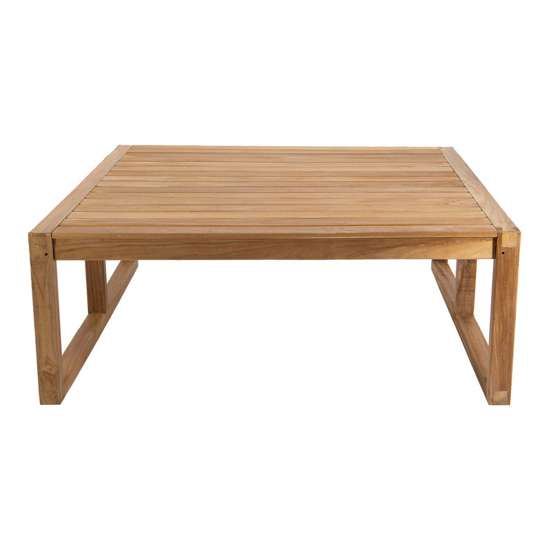 Venice Outdoor 7 - Piece Teak Conversation Set, Antique Beige