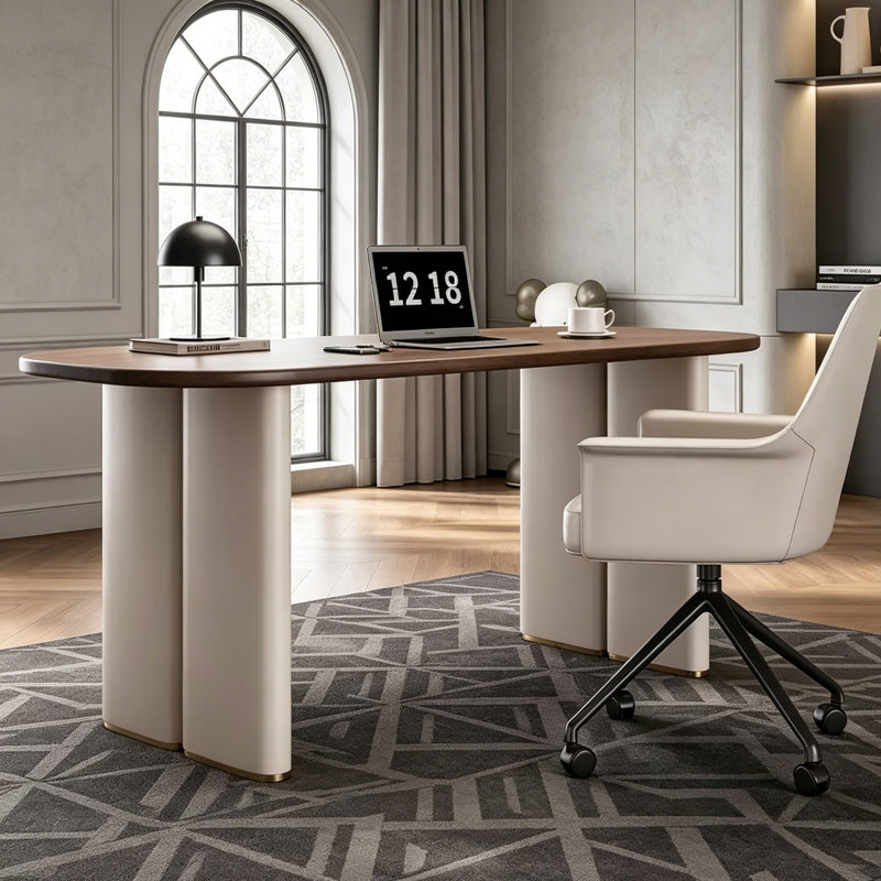 Bureau moderne de style italien, 29.53" H x 55.12" W x 27.56" D