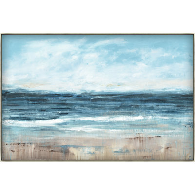 The Feeling of Summer Framed Print Canvas by Neil Patrick