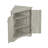 Oak Triangle Bathroom Storage Cabinet With Adjustable Shelves, Freestanding Floor Cabinet For Home Kitchen-773836493