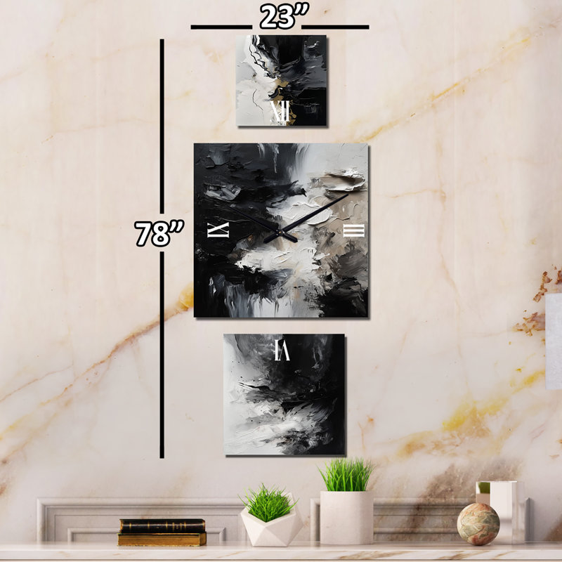 Madax Metal Wall Clock