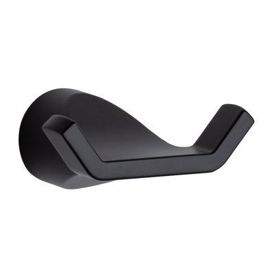 TAYMOR BA4C147D0790413A8DC086851BD28EF9 Double Robe Hook Matte Black