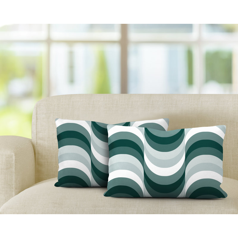  Coussin intérieur / extérieur Lumbar, Émeraude