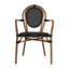 Chaise bistro empilable intérieure / extérieure avec accoudoirs Thonet-1379310639