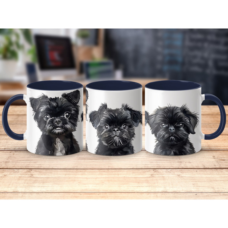 Ceramic Coffee Mug, Navy