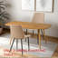 Ensemble de 2 chaises de salle à manger en cuir Pu-107185106