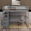 Lit mezzanine avec bureau et tablettes-118032024-118032023