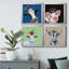 «Playful Nature», ensemble de 4 cadres photo sur toile-1490637131-1490637133
