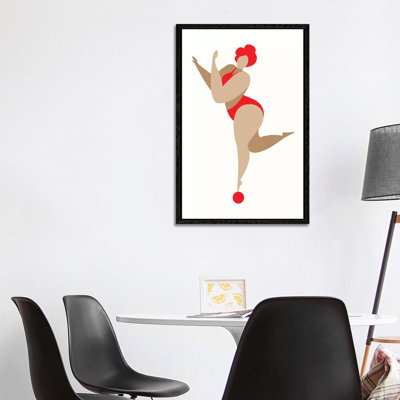 Dancing Queen - Red by Kubistika - Print on Canvas