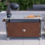 Outdoor Grill Cart With Stainless Steel Tabletop