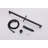 Brushed Gold High Pressure Handheld Shower Slide Bar Kit with 59" Hose-121012020