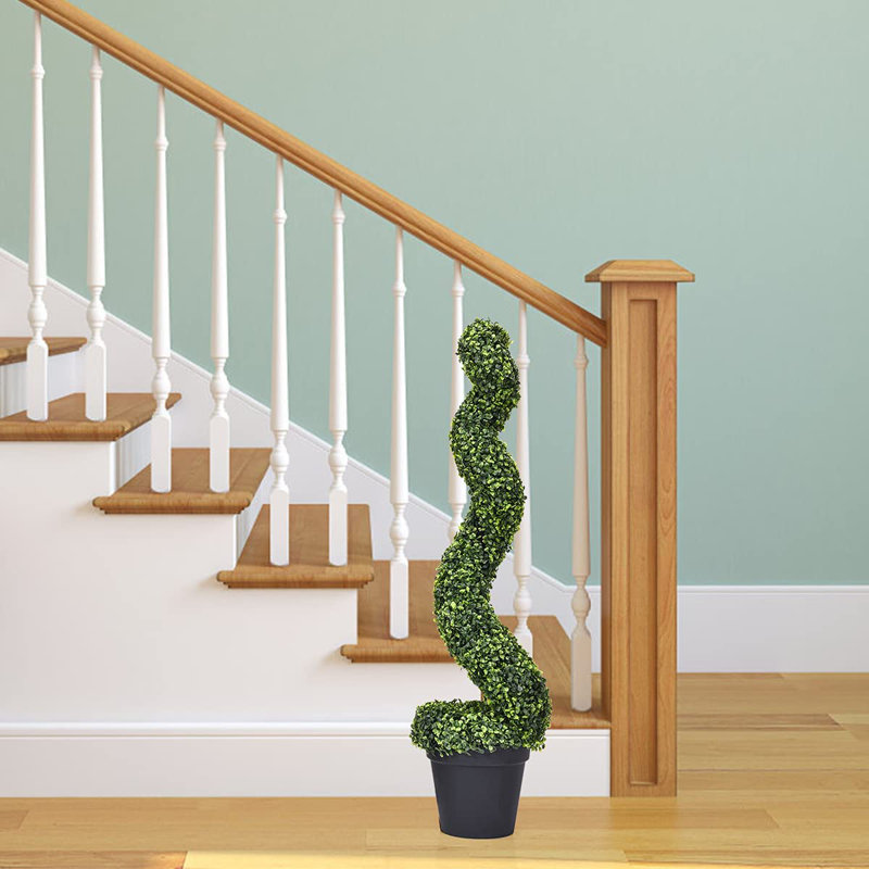120cm Faux Moss Topiary in Pot