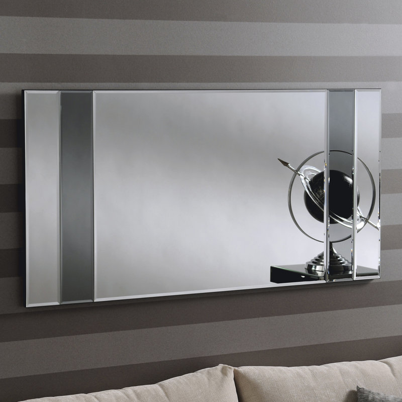Dahlin Wall Mirror, Grey