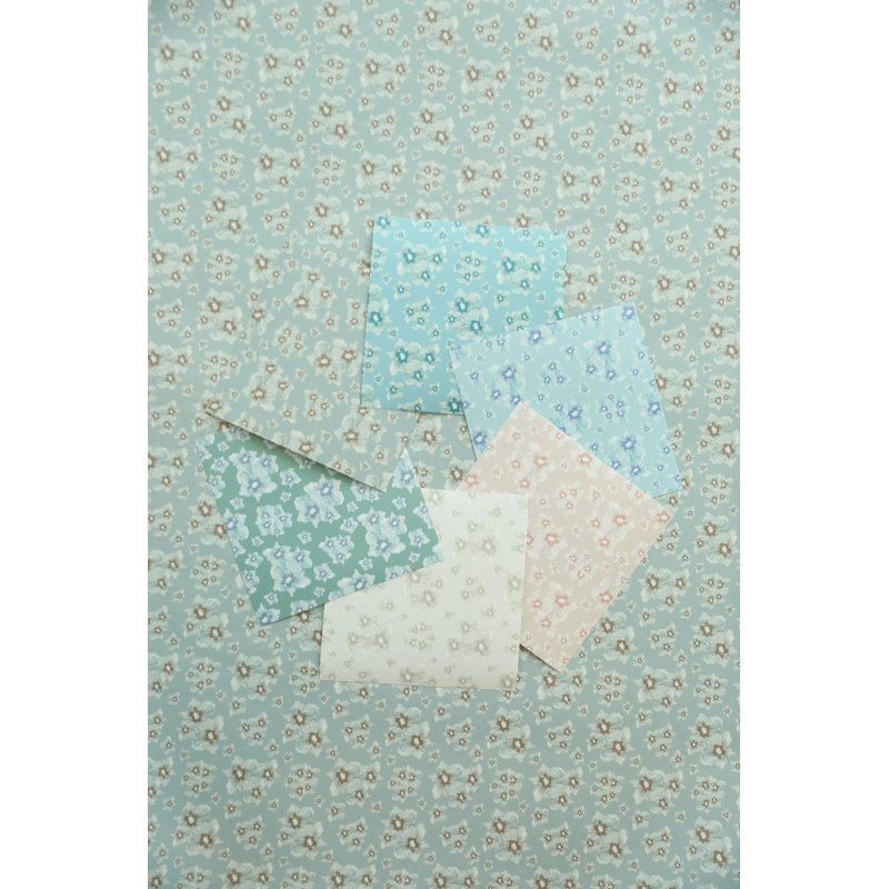 Cottage Garden Luxury Wallpaper, Blush, Cellulose/Polyester