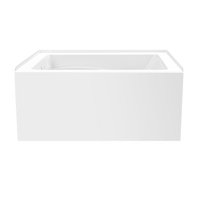 Baignoire alcôve en acrylique avec drain à gauche VTAM4836L22T Kingston
