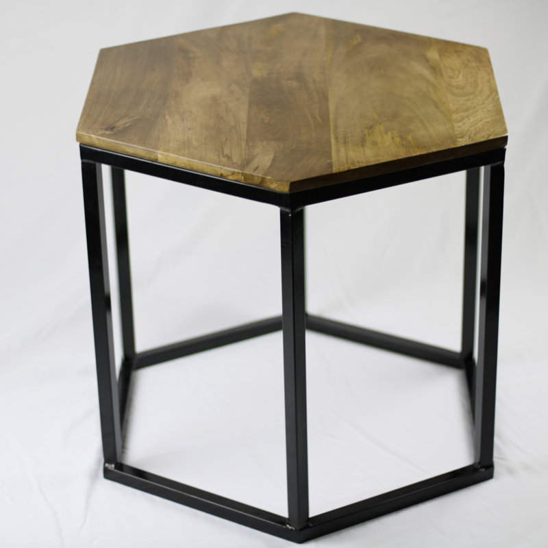 Hexagon Solid Wood Coffee Table