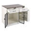 Armoire de rangement pour chien 37,4 "avec 2 tiroirs