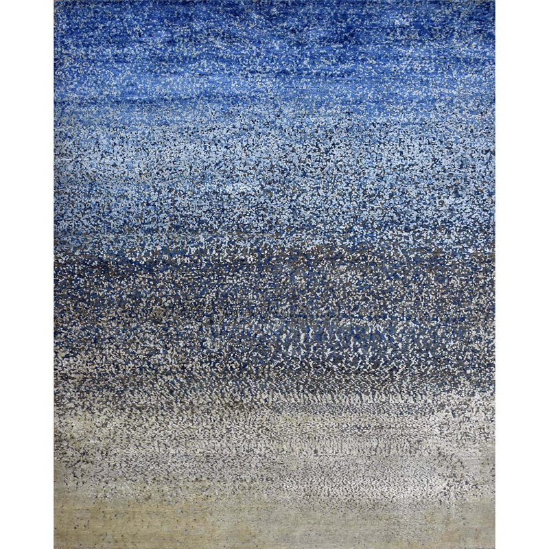 Abstract Area Rug, Rectangle 8' x 10'