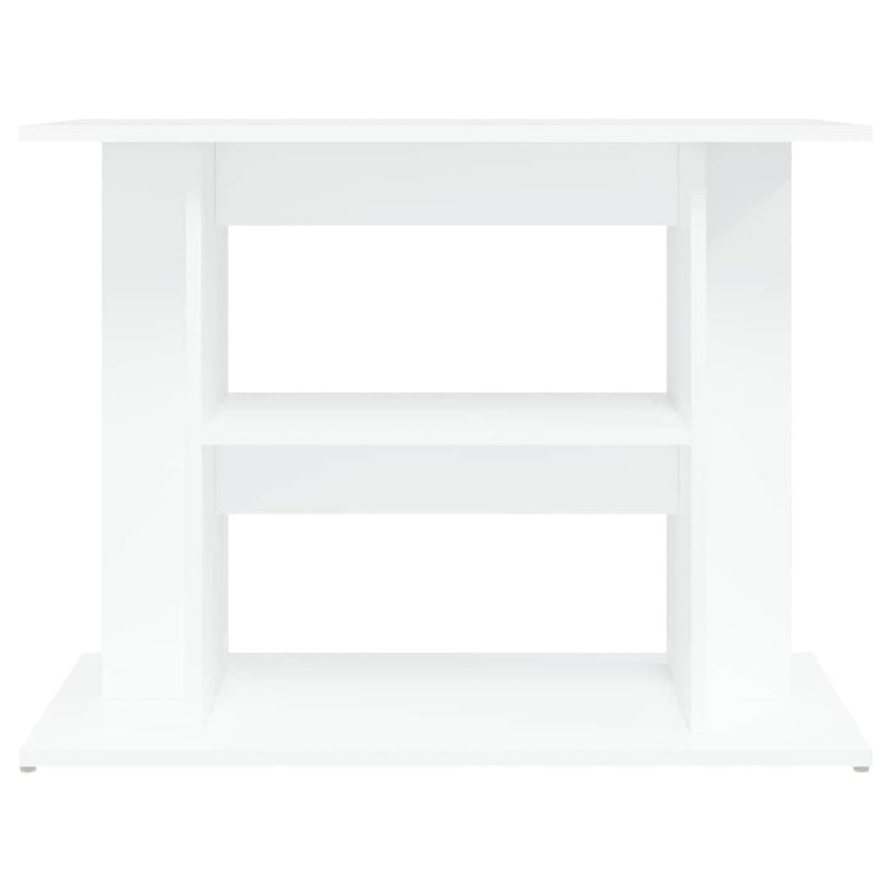 Cheryl Aquarium Stand, White, 60cm H x 80cm W x 35cm D