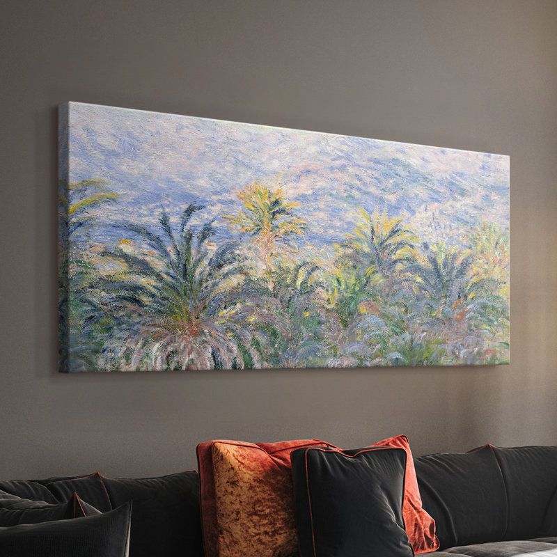 Série paysage - CCCCL XXVI - Toile tendue avec châssis - Prêt à accrocher, H 24 po x l 48 po