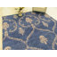 Tapis oriental ivoire en laine noué à la main bleu Timmy-33694029
