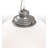 Bola 1 - Light Nickel Sphere Pendant