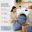 Ensemble de housse de couette 100% coton avec taies décoratives, ensemble de literie toutes saisons respirant doux, simple-132971316-132971320