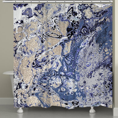Hardnett Abstract Shower Curtain