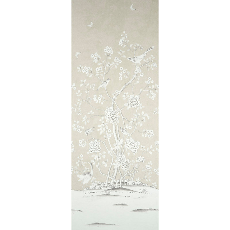Schumacher x Mary McDonald Chinois Palais Panel, Stone