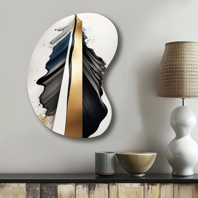 Dewsbury - Abstract Cubism Boom Shape Irregular Metal Wall Decor